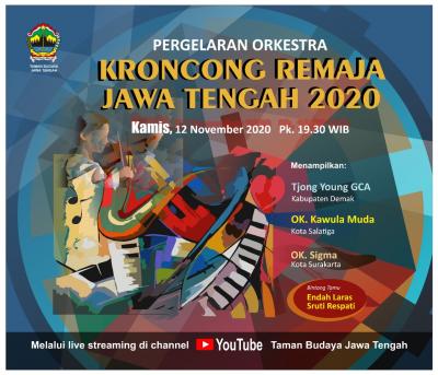 PERGELARAN ORKESTRA KRONCONG REMAJA - JATENG 2020